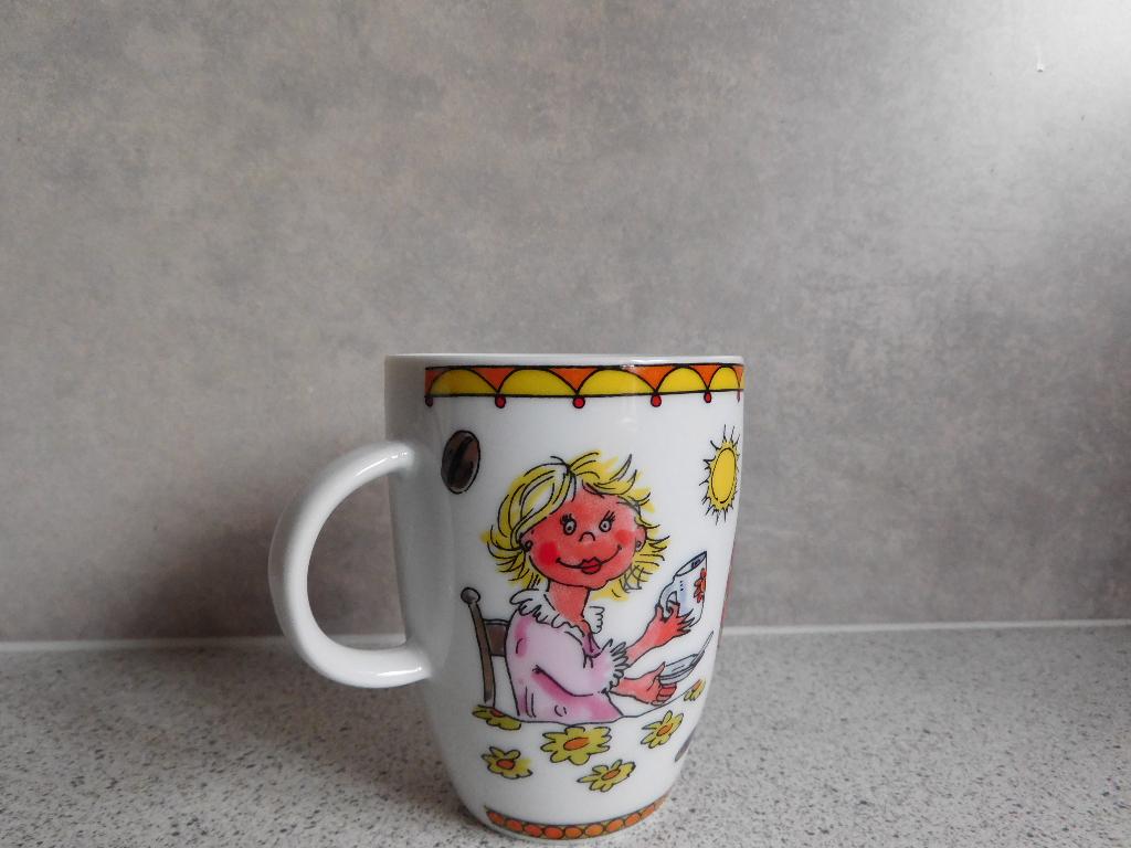 Senseo Mok Ha, Koffie THEO, Huis en Inrichting, Keuken | Servies, Ophalen of Verzenden, Zo goed als nieuw, Overige stijlen, Kop(pen) en/of Schotel(s)
