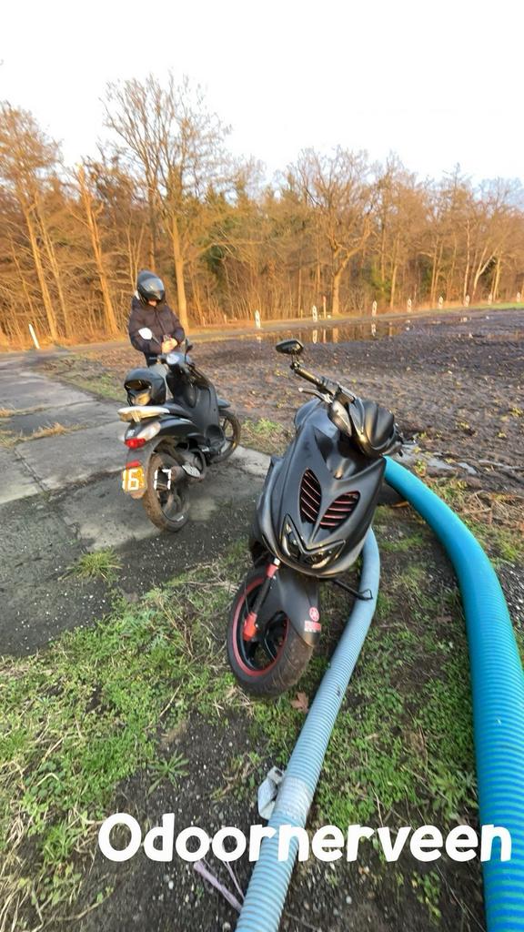 Yamaha Aerox Stage6 50cc - Snelle Scooter €1000, Tweetakt, Gebruikt, Aerox, Maximaal 45 km/u