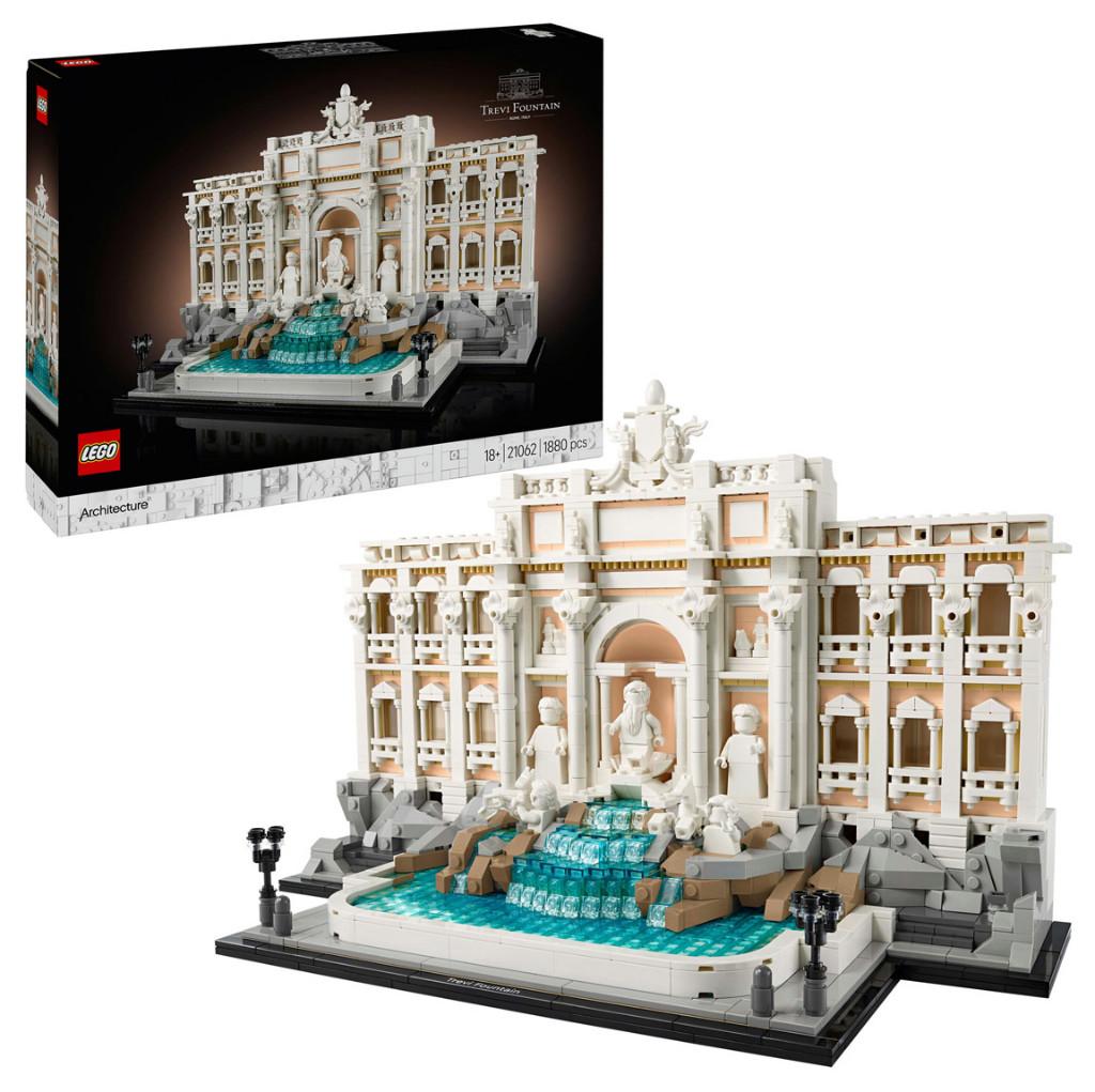 LEGO Architecture 21062 Trevifontein 1880 delig, Kinderen en Baby's, Speelgoed | Duplo en Lego, Nieuw, Lego, Complete set, Ophalen of Verzenden