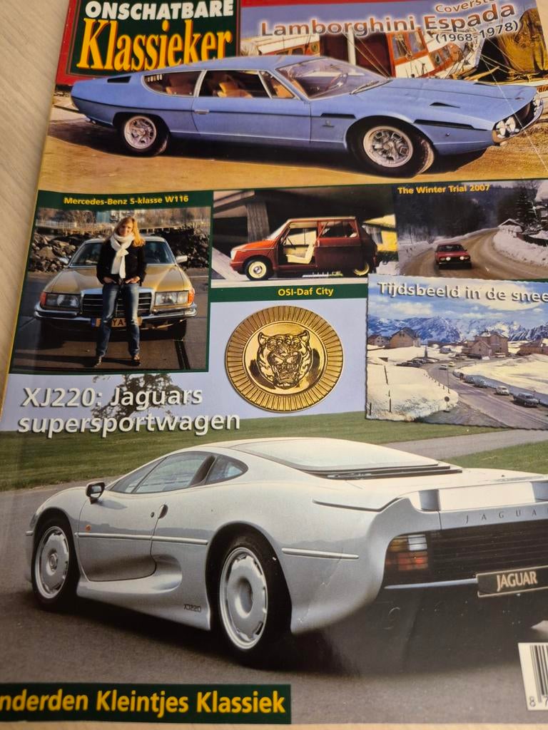 DAF Osi Lamborghini Espada Mercedes 350SE w116 Jaguar XJ220, Ophalen of Verzenden, Zo goed als nieuw, Mercedes