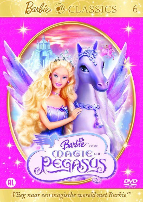 DVD Barbie - Barbie En De Magie Van Pegasus, Avontuur, Alle leeftijden, Ophalen of Verzenden, Zo goed als nieuw