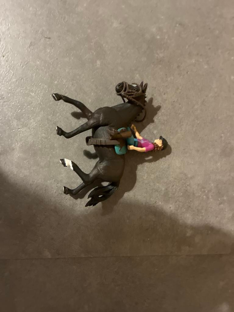 Schleich 42541 Paard met Ruiter - Horse Club, Ophalen of Verzenden, Zo goed als nieuw, Jongen of Meisje