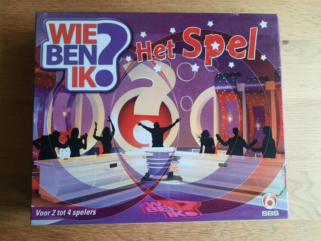 Wie ben ik?
Het spel van SBS 6, Ophalen of Verzenden