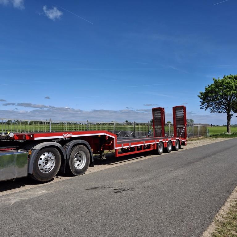 NOOTEBOOM OSD-48-03/L Semi-Dieplader oplegger Hydro kleppen, Auto's, Overige brandstoffen, Bedrijf, Aanhangers en Opleggers, Te koop