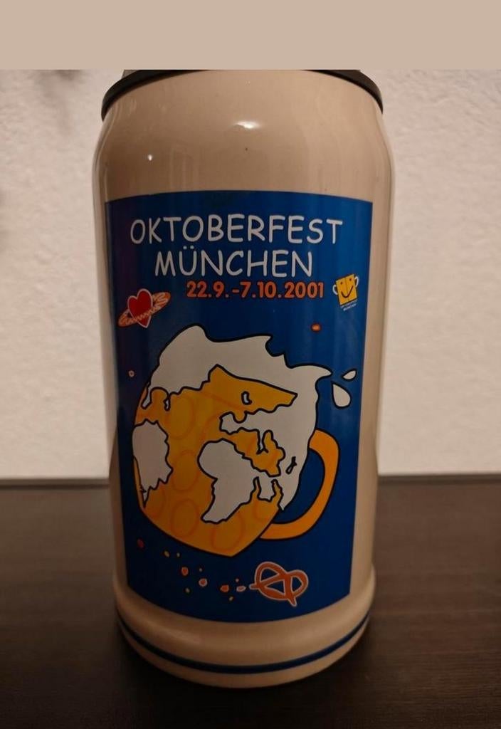 Oktoberfest München bierpul 2001, Ophalen of Verzenden, Zo goed als nieuw