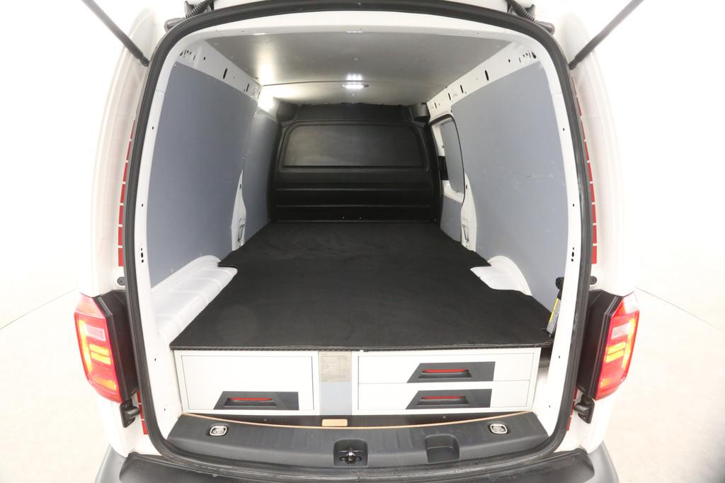 Volkswagen Caddy Maxi 2.0 TDI L2 102PK | Airco | Cruise | Pa, Auto's, Bestelauto's, Stof, Gebruikt, Euro 6, 4 cilinders