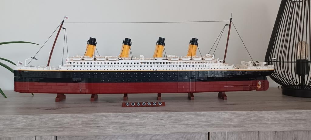 Titanic bouwset 9090 stukjes, Overige merken, Ophalen of Verzenden, Zo goed als nieuw, Groter dan 1:32