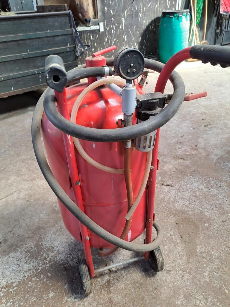 Gritstraal tank, Ophalen of Verzenden