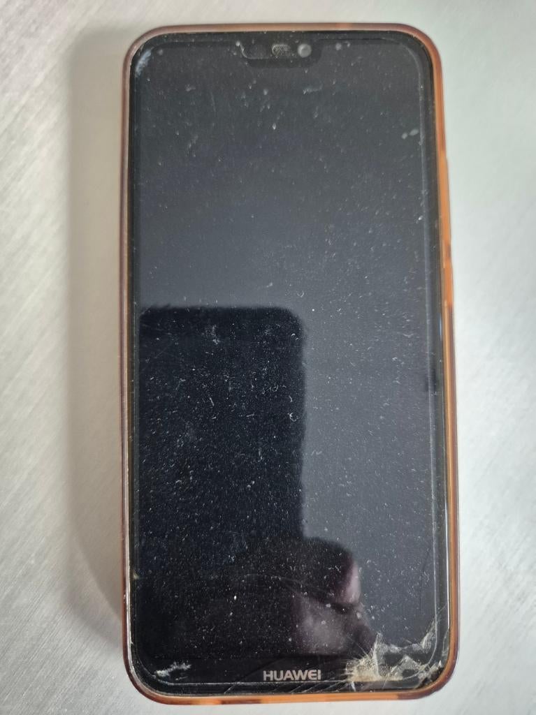 Huawei P20 lite, Telecommunicatie, Mobiele telefoons | Huawei, Gebruikt, Zwart, Touchscreen, Ophalen of Verzenden