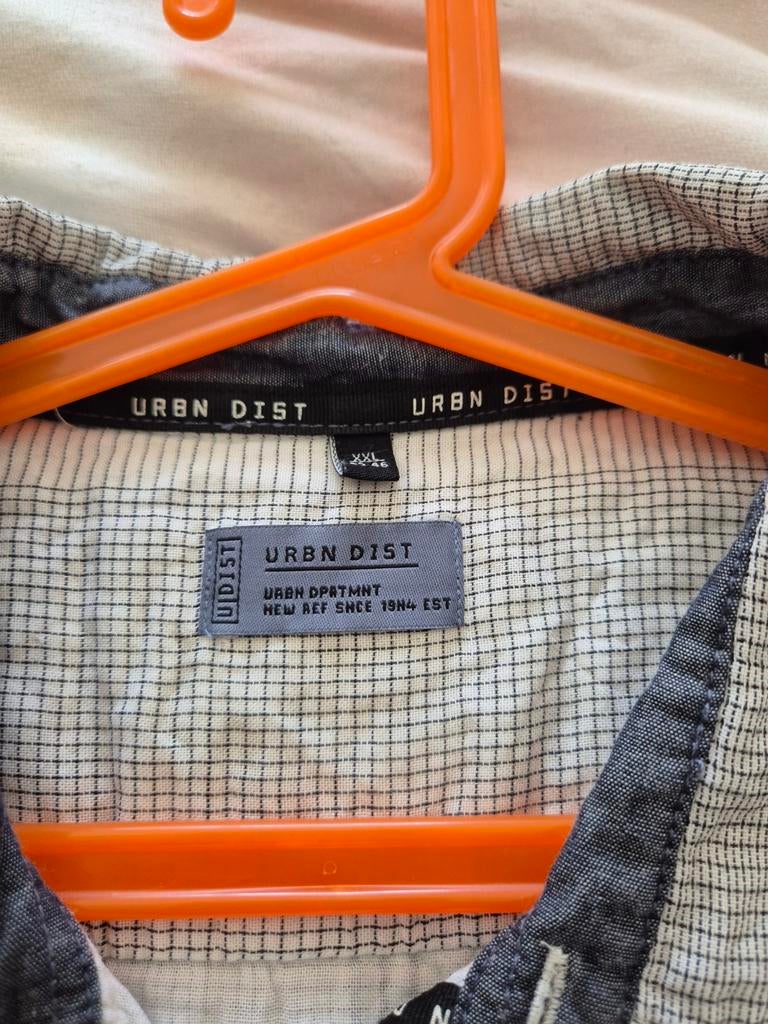 URBN DIST overhemd met korte mouwen, Ophalen of Verzenden, Overige halswijdtes