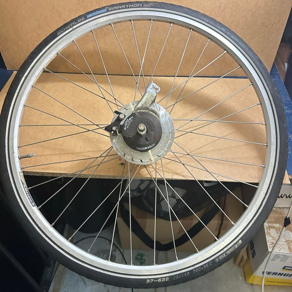 Gazelle e bike wielen, Fietsen en Brommers, Fietsonderdelen, Gebruikt, Ophalen of Verzenden, Aluminium, Elektrische fiets