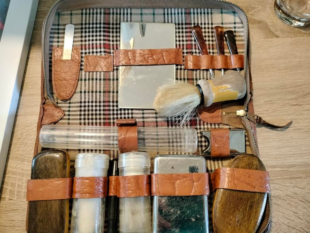 Scheerset in etui, Ophalen of Verzenden