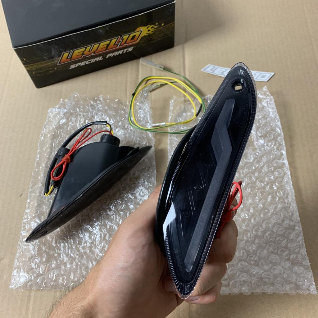 UITVERKOOP! Level10 knipperlichten Vespa Sprint achterkant, Info@jynkx.com, Jynkx, Nieuw, Ophalen of Verzenden