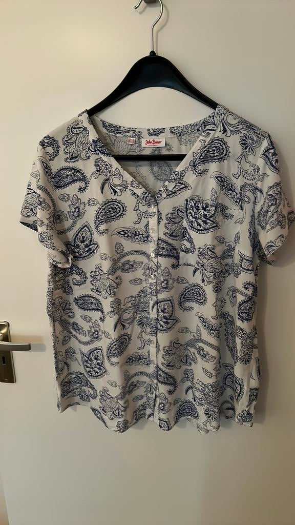 Dames zomer blouse, maat 46, John Baner, Ophalen of Verzenden, Nieuw, Maat 46/48 (XL) of groter, Blauw