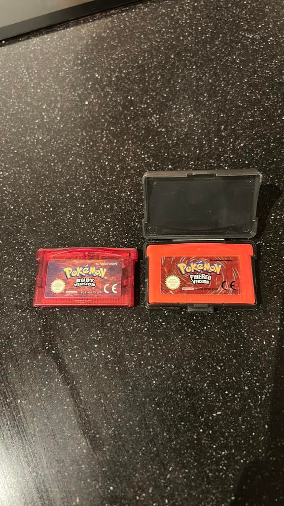 Pokemon Ruby & Fire Red Gameboy Advance, 1 speler, Zo goed als nieuw, Vanaf 3 jaar, Ophalen