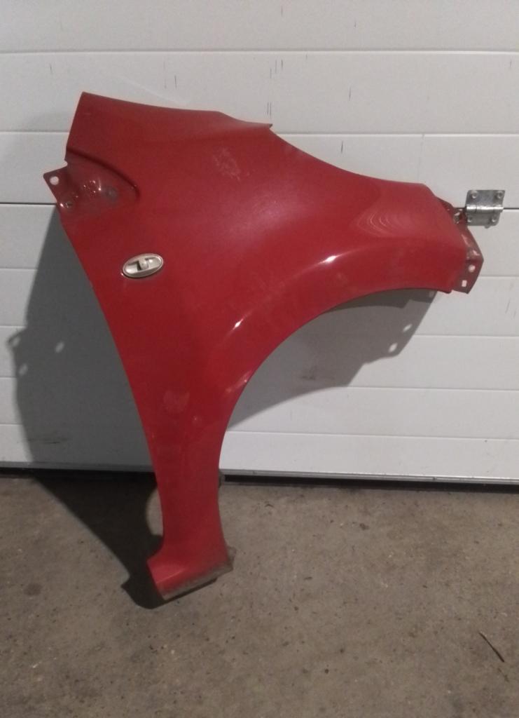 ZIJSCHERM RECHTS VOOR 107 / C1 / ROOD, Auto-onderdelen, Carrosserie en Plaatwerk, Niet ingevuld, Gebruikt, Citroën, Niet ingevuld