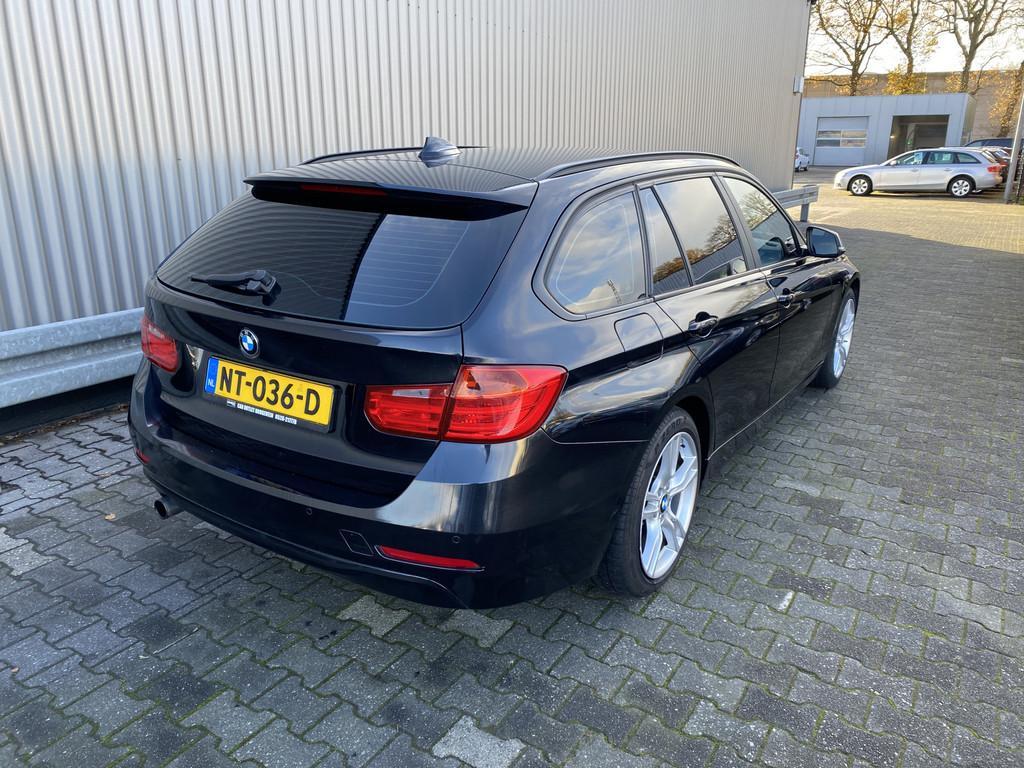 BMW 3 Serie Touring 316i High Executive iDrive, Navi, Clima,, Gebruikt, Euro 6, 4 cilinders, Zwart