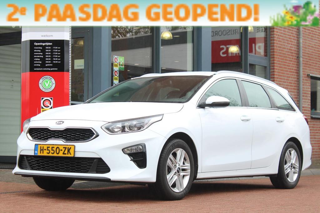 KIA Ceed Sw 1.0 T-GDi *DynamicLine* | Carplay | Camera | Nav, Stof, Gebruikt, Wit, Origineel Nederlands
