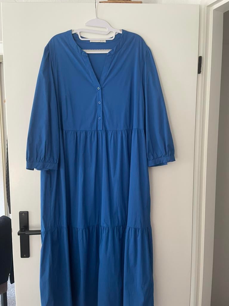 Oui jurk, Blauw, Maat 42/44 (L), Nieuw, Ophalen of Verzenden