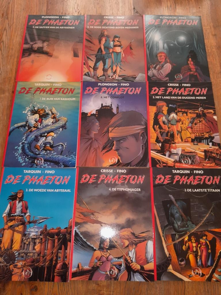 Stripboeken, DePhaeton, Meerdere stripboeken, Ophalen of Verzenden, Gelezen