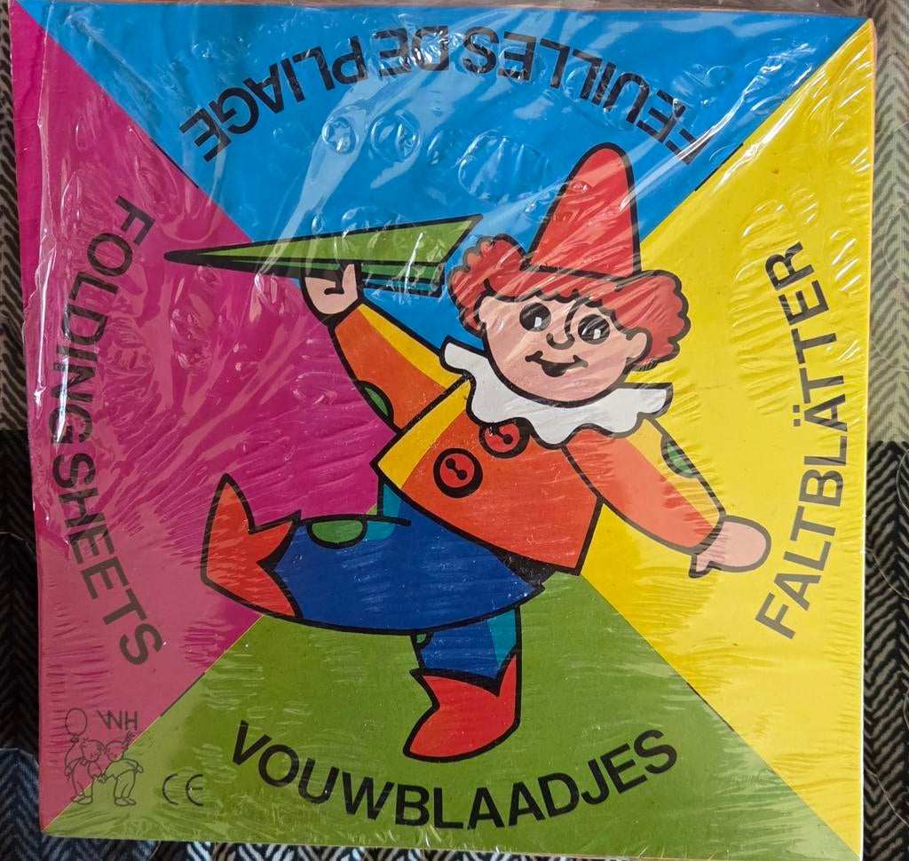 Nieuwe vouwblaadjes met 16 vouwvoorbeelden - ca 400 vel, Nieuw, Meerkleurig, Ophalen of Verzenden, Papier of Karton