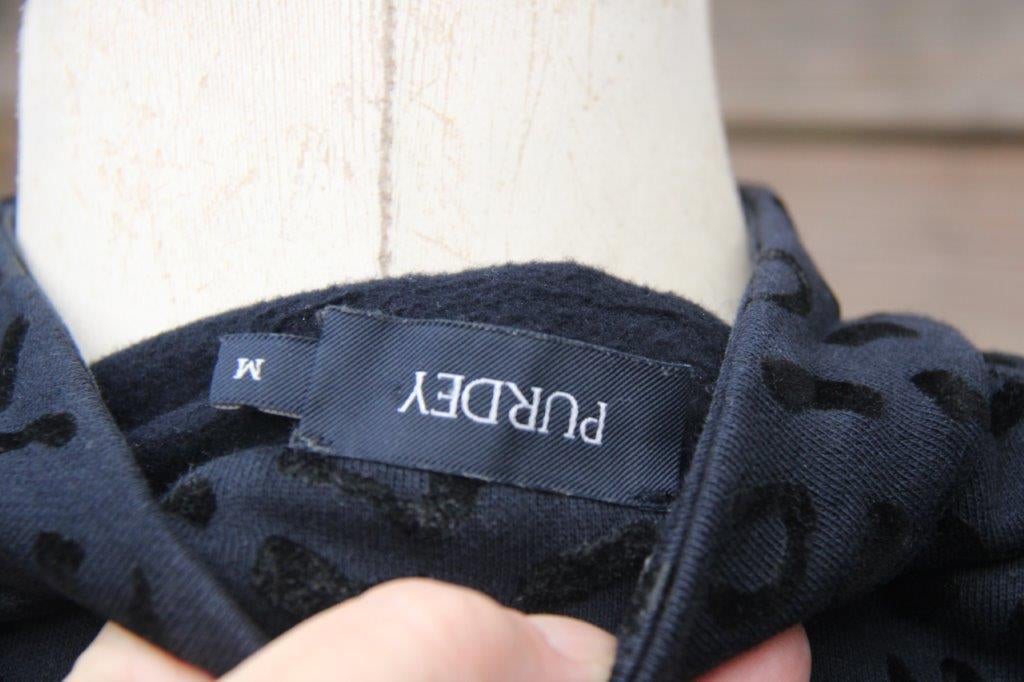 Jasje donkerblauw Purdey mt M drukknoop Vaste prijs, Maat 38/40 (M), Zo goed als nieuw, Purdey, Jasje