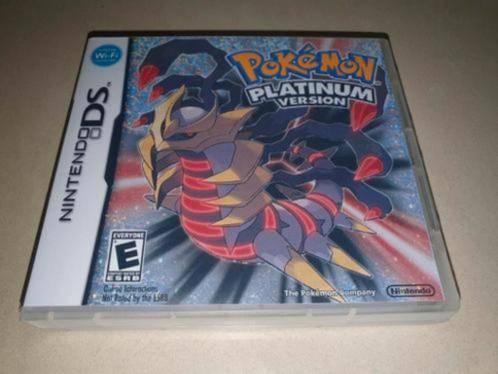 Pokemon Platinum Version DS Game Case, Avontuur en Actie, Verzenden, 1 speler, Zo goed als nieuw