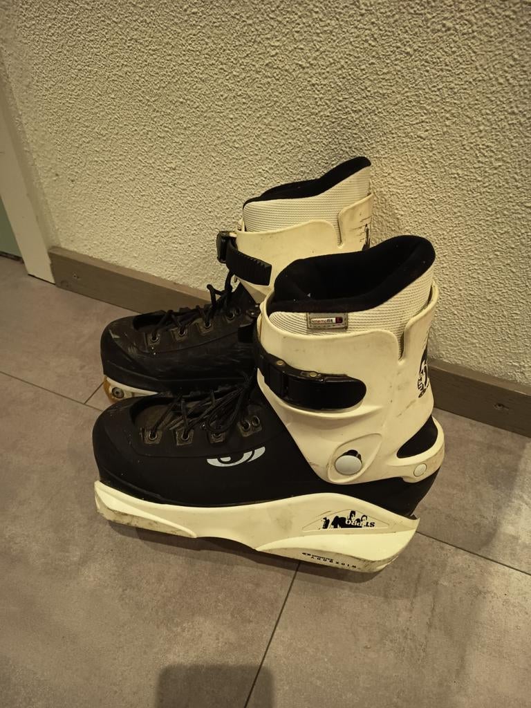 Salomon ST Pro Inline Skates maat 45, Ophalen of Verzenden, Gebruikt, Salomon