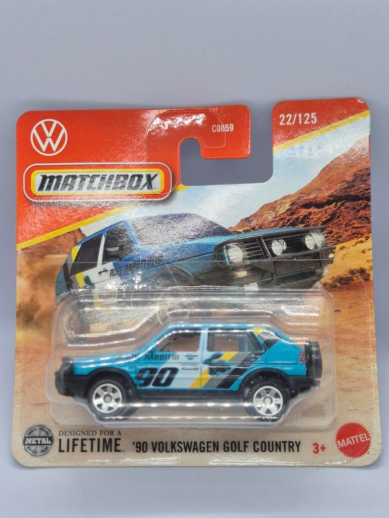 Matchbox '90 Volkswagen Golf Country - Nieuw in verpakking, Ophalen of Verzenden, Nieuw, Auto