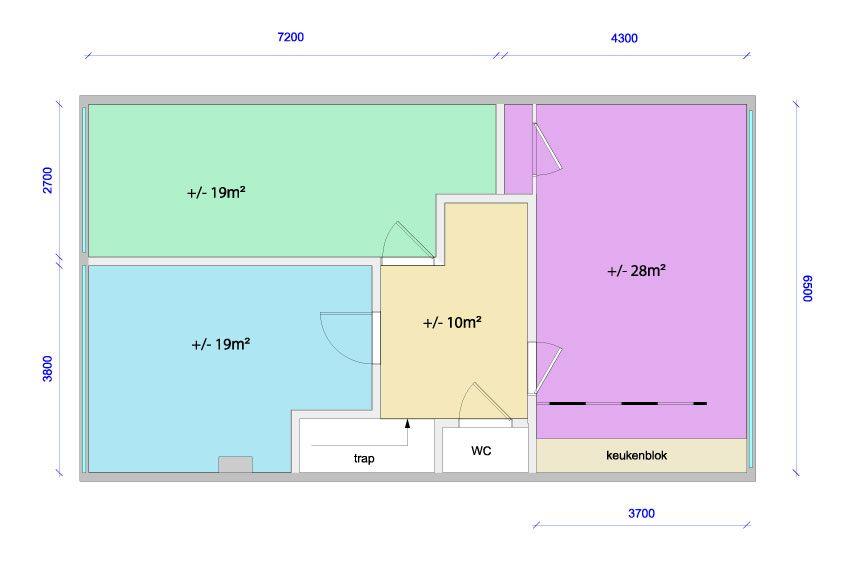 kantoorruimte, 75 m², Huur, Bedrijfsruimte