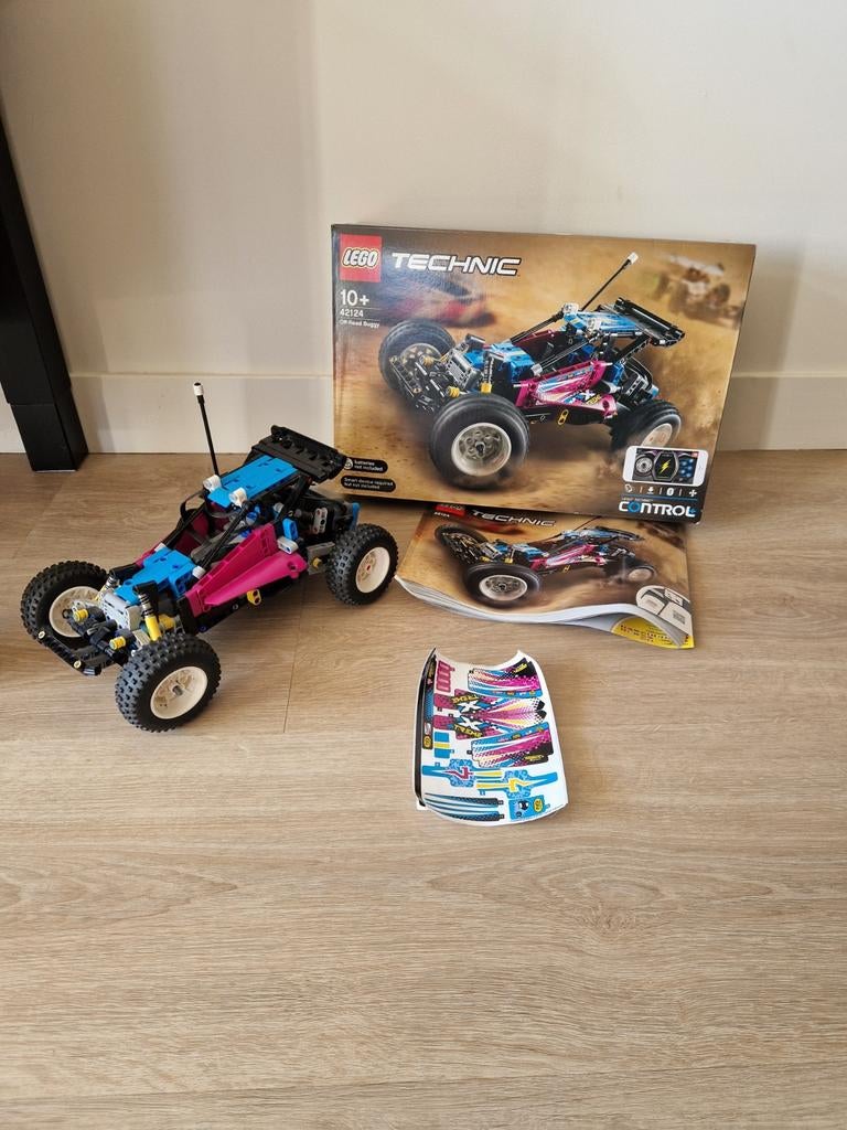 Off road buggy 42124, Ophalen of Verzenden, Zo goed als nieuw, Complete set, Lego