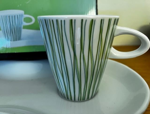 Rorstrand Porseleinen Kop en schotel, Ophalen of Verzenden