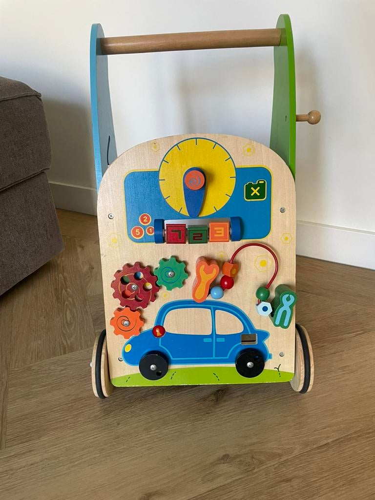 Loopwagen / loopkarretje, Ophalen, Zo goed als nieuw, Duw- of Trekspeelgoed