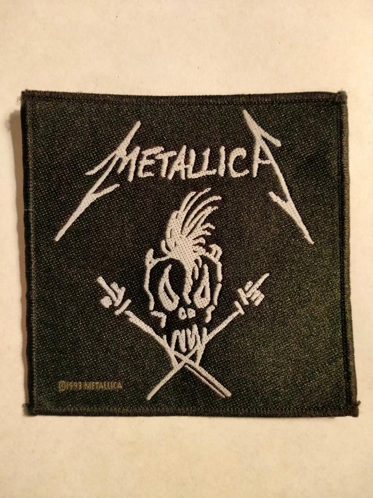 Metallica Scary Guy 1993 vintage metal muziek patch embleem, Ophalen of Verzenden, Nieuw, Kleding