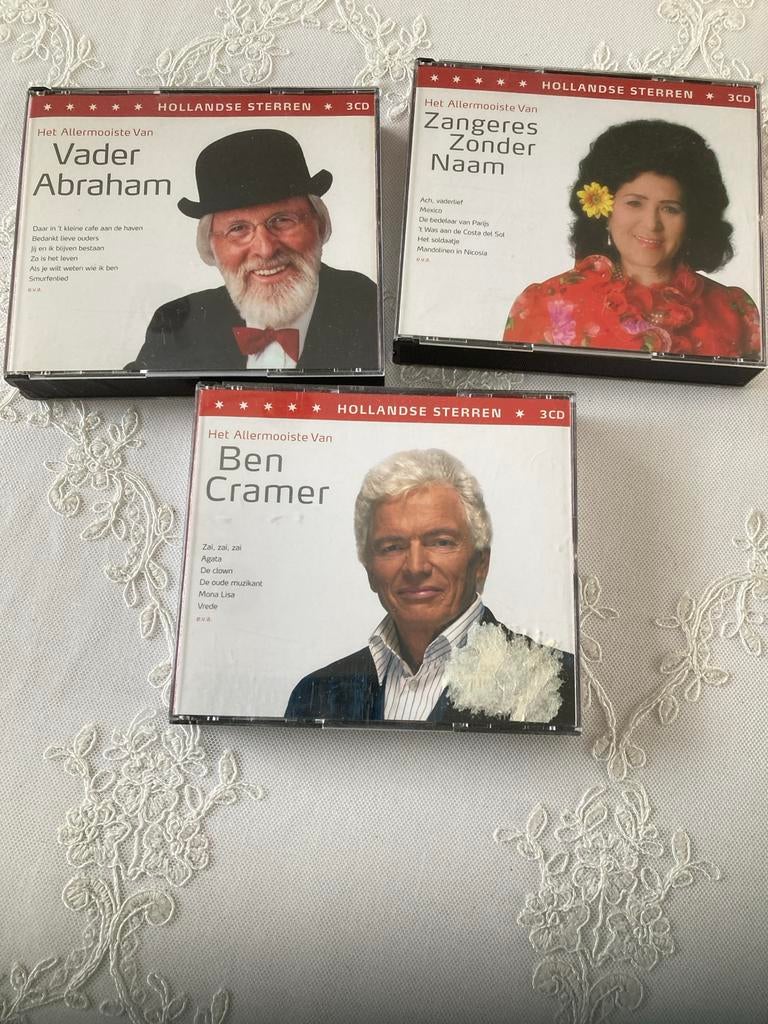 Het Allermooiste Van - Vader Abraham, Zangeres Zonder Naam,, Ophalen of Verzenden, Gebruikt, Levenslied of Smartlap, Boxset