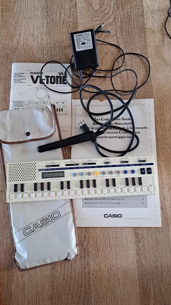 Complete Casio VL-Tone VL-5 Set, Ophalen of Verzenden, Gebruikt, Overige aantallen, Casio
