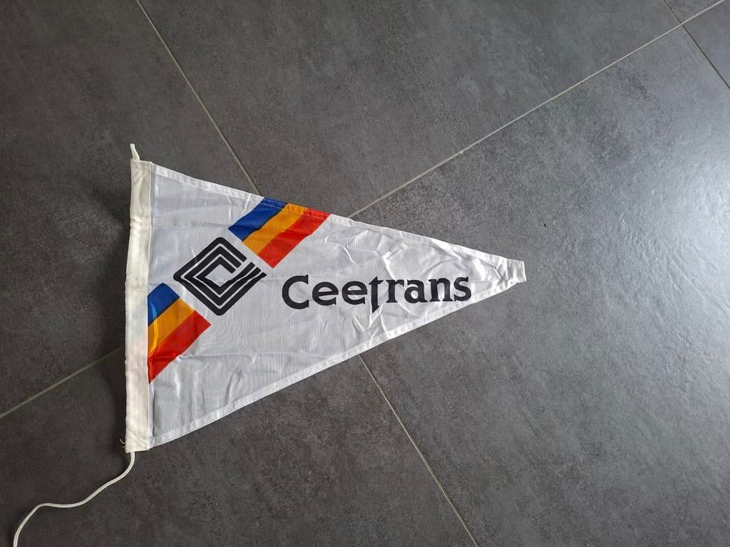 Ceetrans vlag, Ophalen of Verzenden, Zo goed als nieuw, Reclamebord