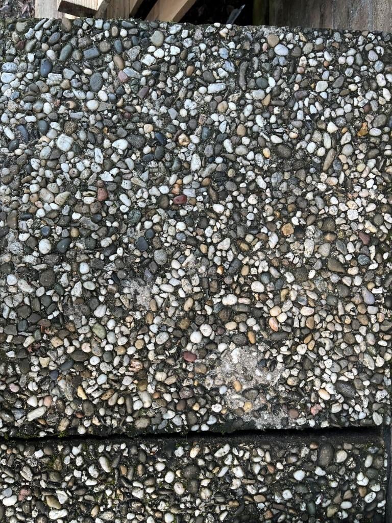 grindtegels, Tuin en Terras, Tegels en Klinkers, Ophalen, Gebruikt, Minder dan 5 m², Beton