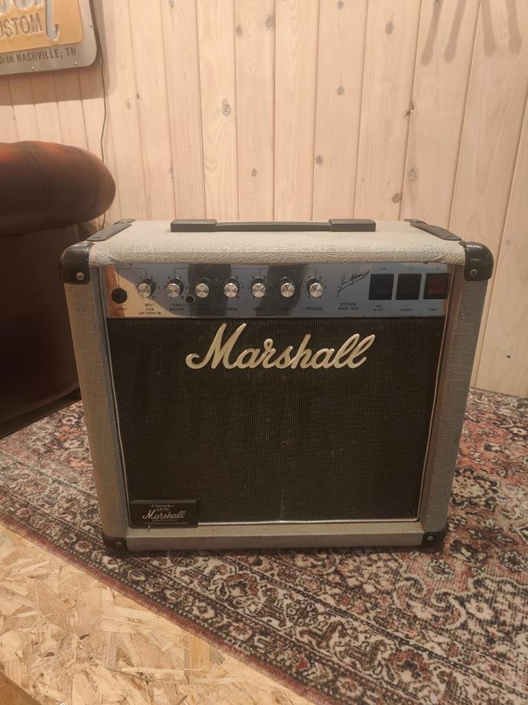 Marshall JCM 25/50. Model: 2554 Silver Jubilee, Ophalen, Zo goed als nieuw, Minder dan 50 watt