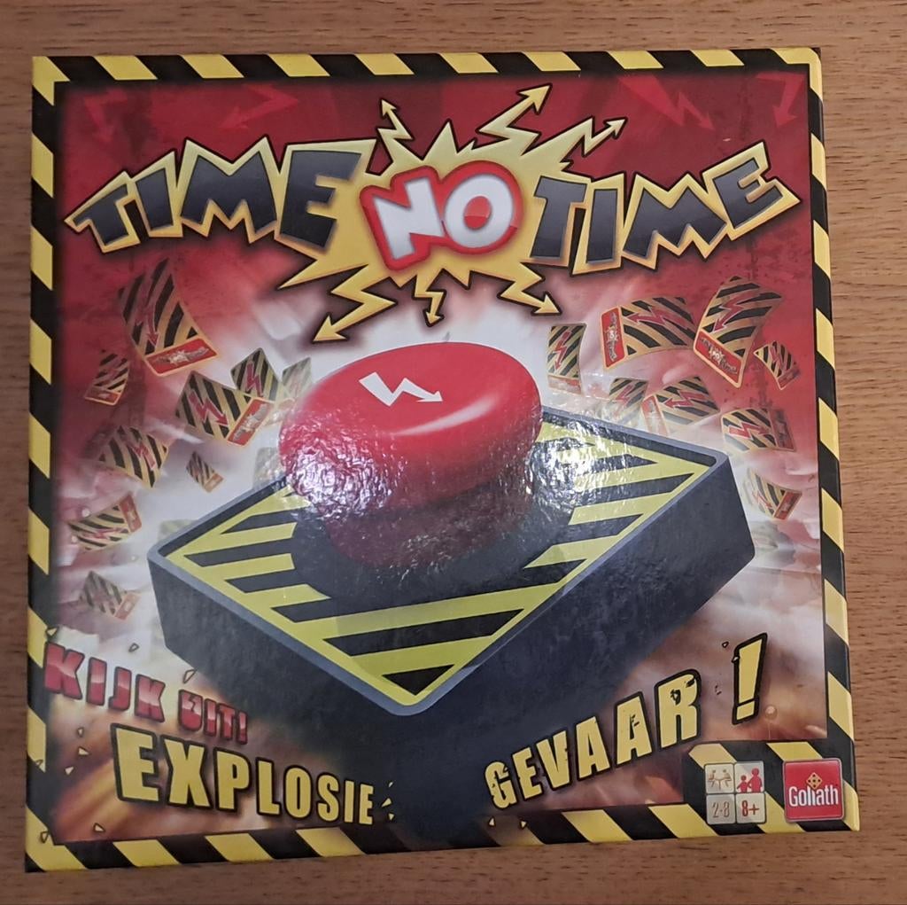 Time No Time bordspel, Vijf spelers of meer, Ophalen of Verzenden, Zo goed als nieuw, Goliath