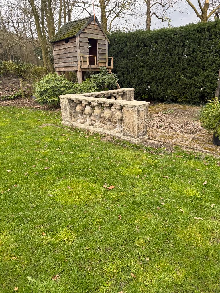 Betonnen balustrade ornamenten tuin, Tuin en Terras, Tuinbeelden, Gebruikt, Overige typen, Beton, Ophalen