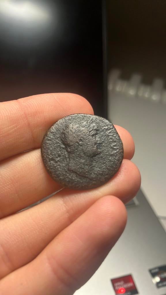 Romeinse munt Hadrianus, Ophalen of Verzenden, Italië, Losse munt