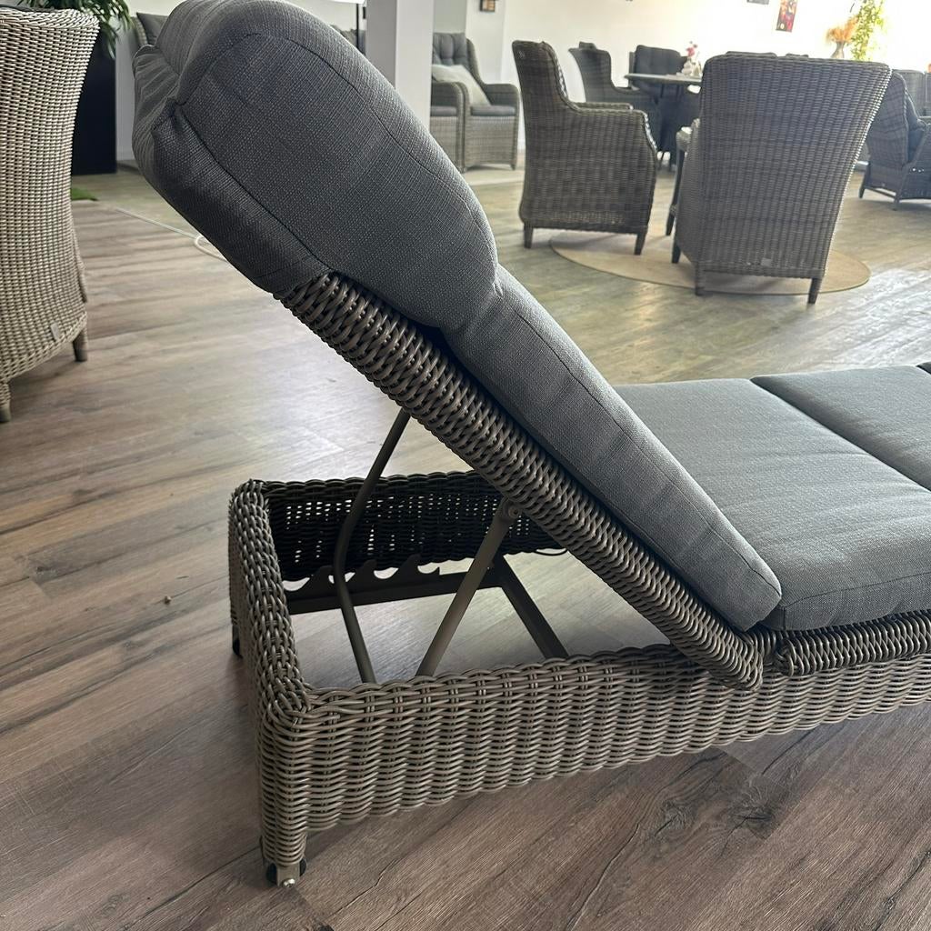 4 Seasons Outdoor 4SO ligbed Wales – verstelbaar – ZGAN, Verzenden, ., Zo goed als nieuw, Wicker