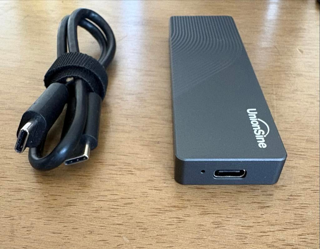 NVMe M.2 SSD Behuizing met USB-C Kabel (Zonder Schijf), Computers en Software, Harde schijven, Server, SSD, Ophalen of Verzenden