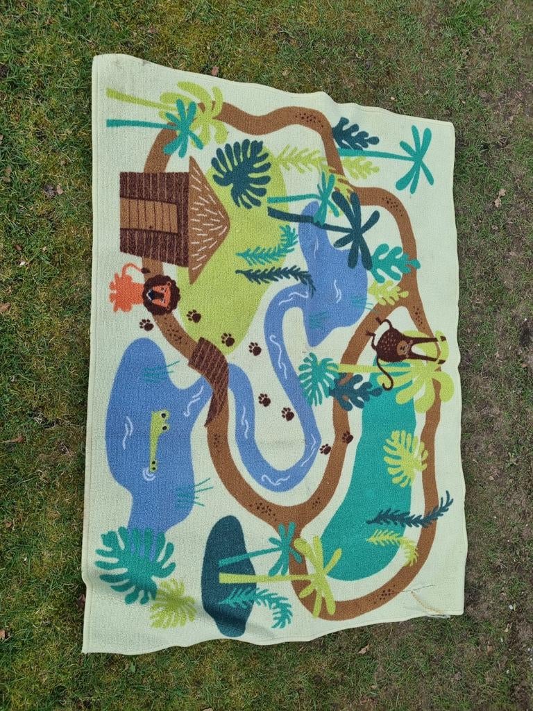 IKEA kleed met jungle thema, Ophalen, 50 tot 100 cm, Rechthoekig, Groen