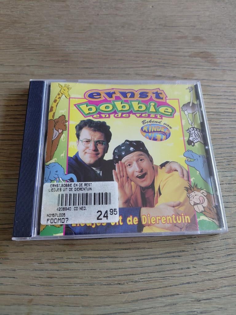 Ernst bobbie en de rest. Liedjes uit de dierentuin cd., Ophalen of Verzenden, Zo goed als nieuw, Muziek, 6 tot 9 jaar