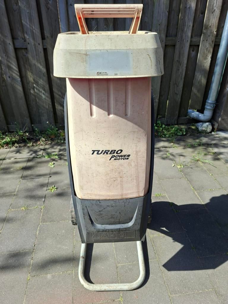 Hout versnipperaar, Ophalen, Gebruikt