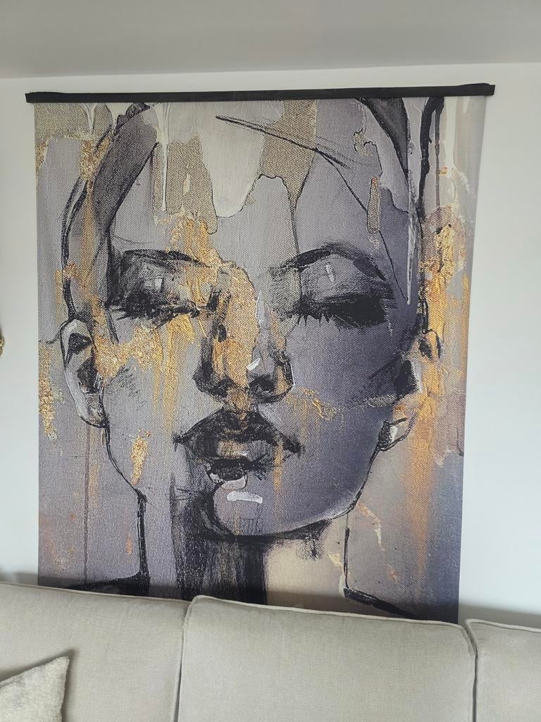 Wandkleed vrouw 140x170 cm, Ophalen