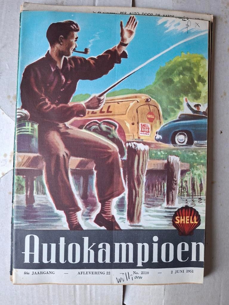 Auto Kampioen tijdschriften 1935-1959 (niet compleet), Ophalen, Gelezen, Algemeen