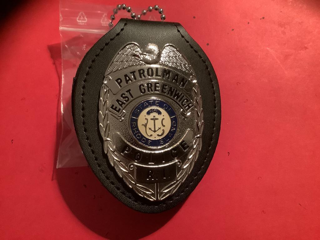 Houder van Police USA nog een nieuwe, Ophalen of Verzenden, Landmacht, Amerika, Embleem of Badge